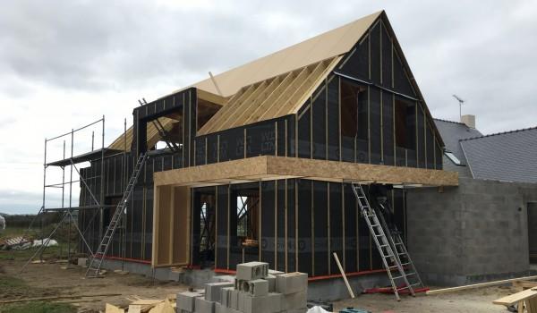 Notre pare-pluie sur une maison individuelle !