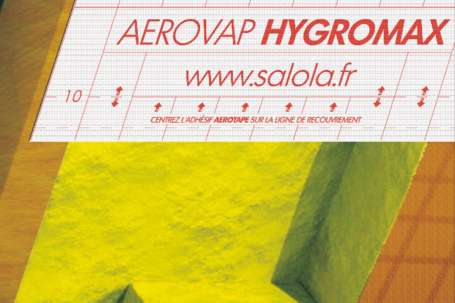 Lancement de l'écran frein-vapeur l'Aerovap Hygromax