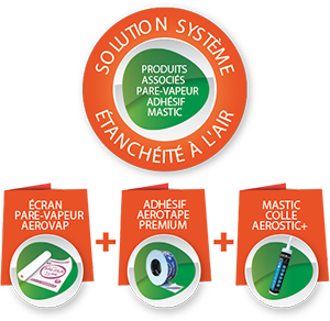 Mastic fixation pare-vapeur