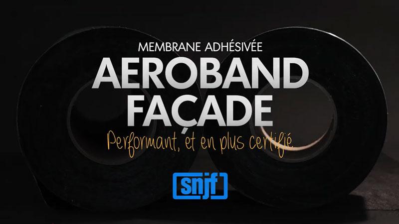 Membrane adhésivée Aeroban façade